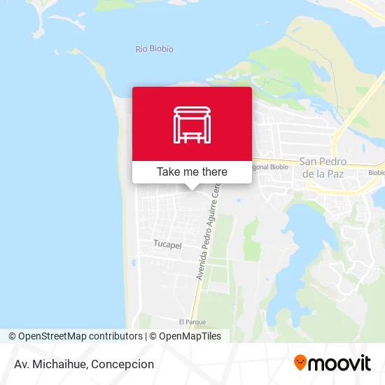 Mapa de Av. Michaihue