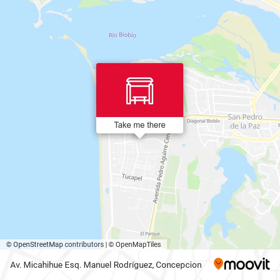 Mapa de Av. Micahihue Esq. Manuel Rodríguez