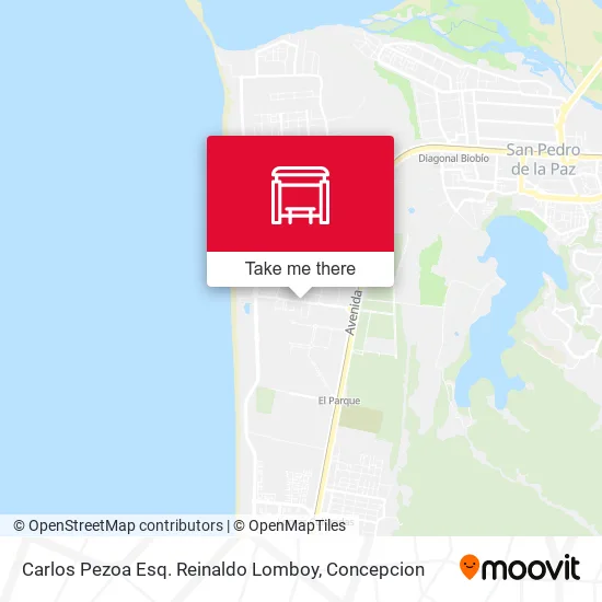 Mapa de Carlos Pezoa Esq. Reinaldo Lomboy