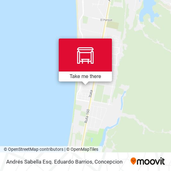 Mapa de Andrés Sabella Esq. Eduardo Barrios