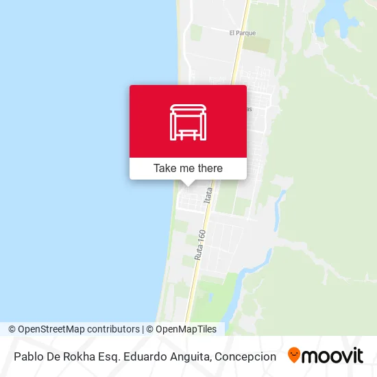 Mapa de Pablo De Rokha Esq. Eduardo Anguita
