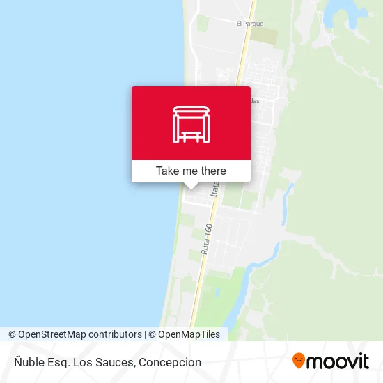Mapa de Ñuble Esq. Los Sauces
