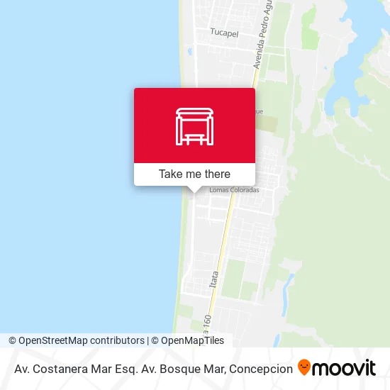 Mapa de Av. Costanera Mar Esq. Av. Bosque Mar