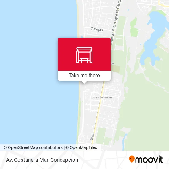 Mapa de Av. Costanera Mar
