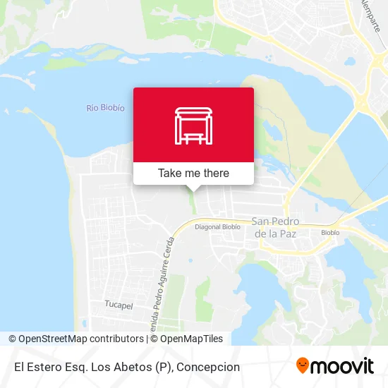 Mapa de El Estero Esq. Los Abetos (P)