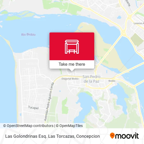 Mapa de Las Golondrinas Esq. Las Torcazas