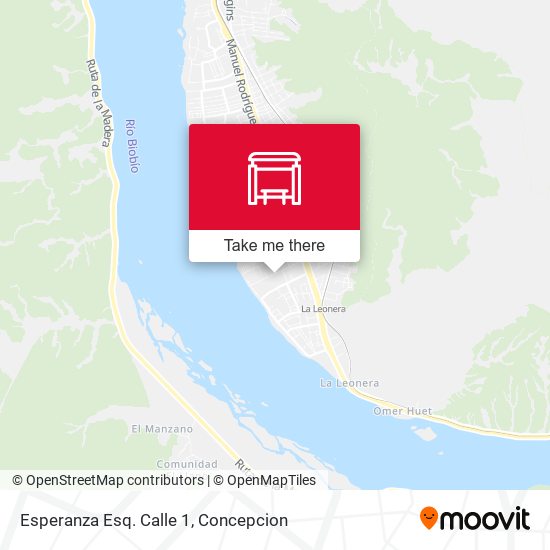 Esperanza Esq. Calle 1 map