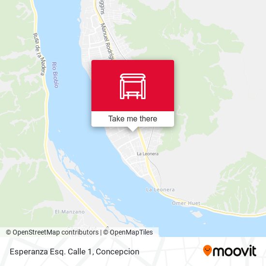 Mapa de Esperanza Esq. Calle 1