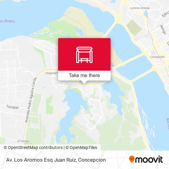 Mapa de Av. Los Aromos Esq Juan Ruiz