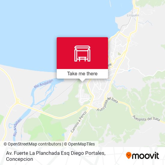 Av. Fuerte La Planchada Esq Diego Portales map