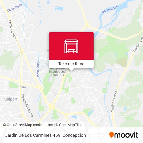 Mapa de Jardin De Los Carmines  469