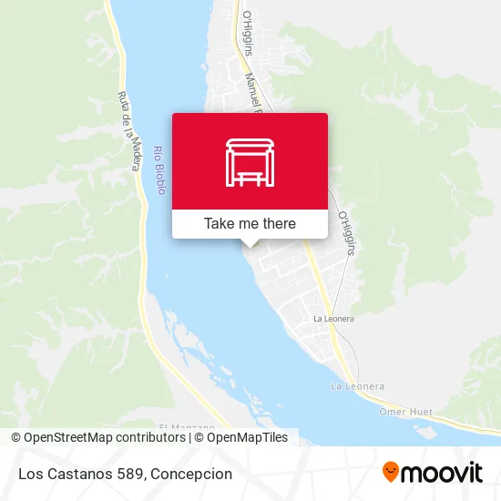 Mapa de Los Castanos  589