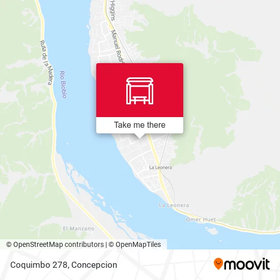 Coquimbo  278 map
