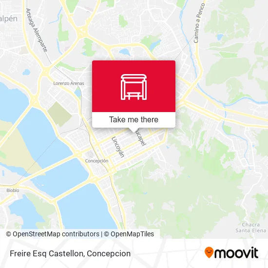 Mapa de Freire Esq Castellon