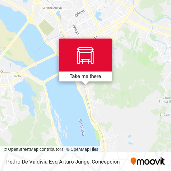 Mapa de Pedro De Valdivia Esq Arturo Junge
