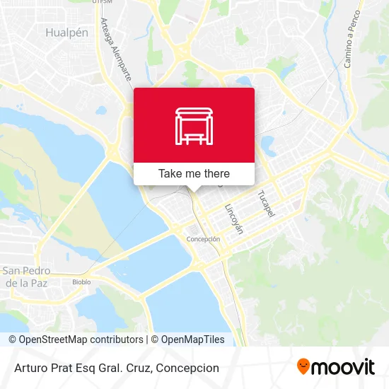 Mapa de Arturo Prat Esq Gral. Cruz