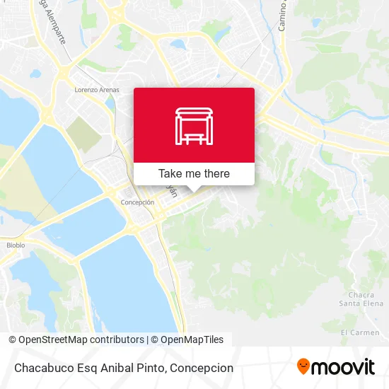 Mapa de Chacabuco Esq Anibal Pinto