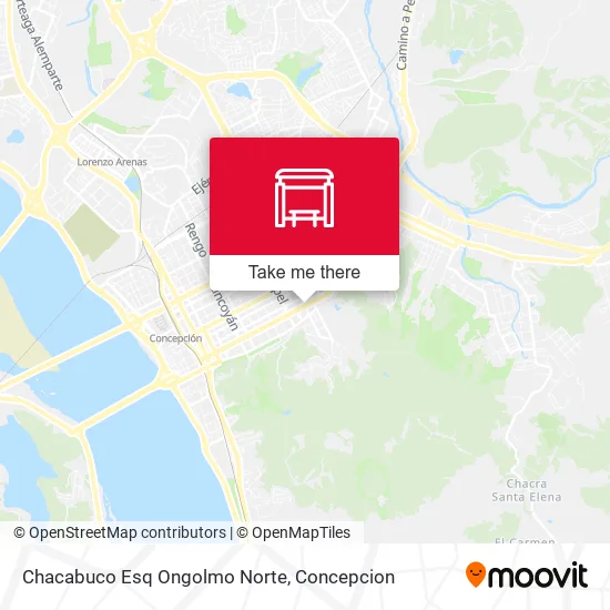 Mapa de Chacabuco Esq Ongolmo  Norte