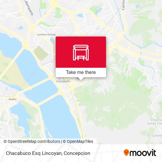 Mapa de Chacabuco Esq Lincoyan