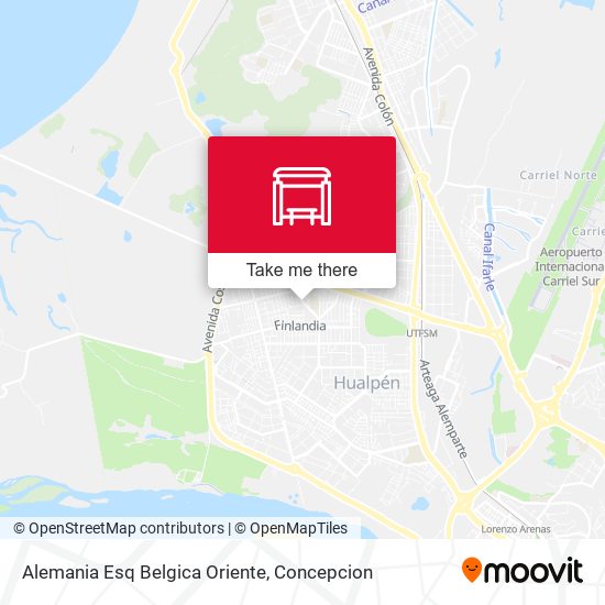 Mapa de Alemania Esq Belgica  Oriente