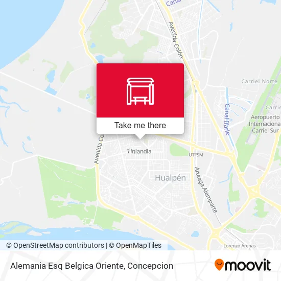 Mapa de Alemania Esq Belgica  Oriente
