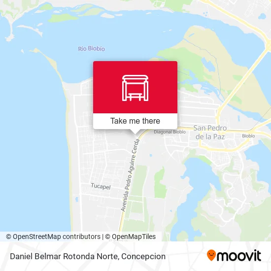 Mapa de Daniel Belmar  Rotonda  Norte