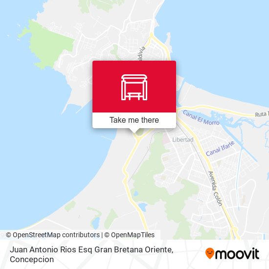 Mapa de Juan Antonio Rios Esq Gran Bretana  Oriente