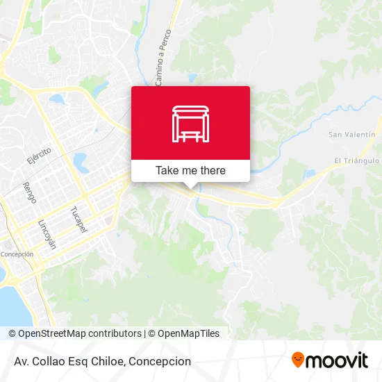 Mapa de Av. Collao Esq Chiloe