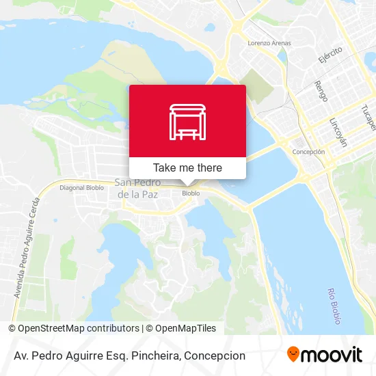 Mapa de Av. Pedro Aguirre Esq. Pincheira
