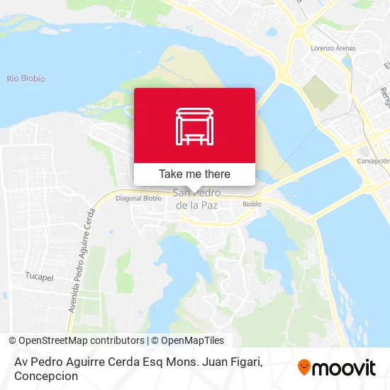Mapa de Av Pedro Aguirre Cerda Esq Mons. Juan Figari