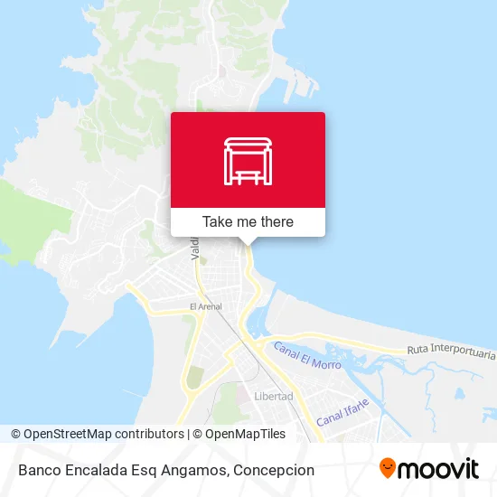 Mapa de Banco Encalada Esq Angamos