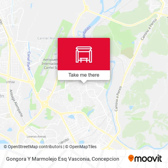 Mapa de Gongora Y Marmolejo Esq Vasconia