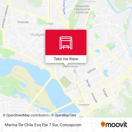 Marina De Chile Esq Pje 7  Sur map
