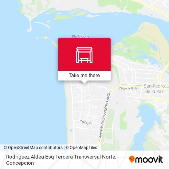 Mapa de Rodriguez Aldea Esq Tercera Transversal  Norte
