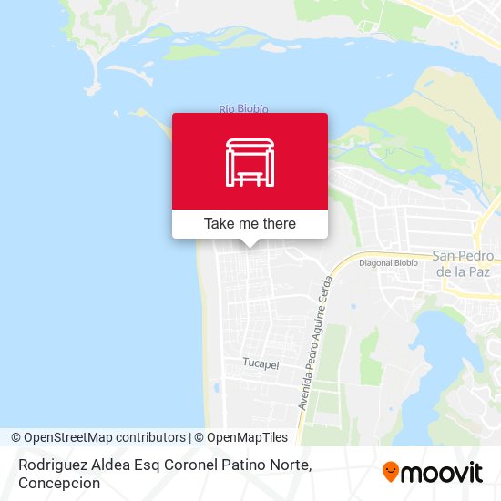 Rodriguez Aldea Esq Coronel Patino  Norte map