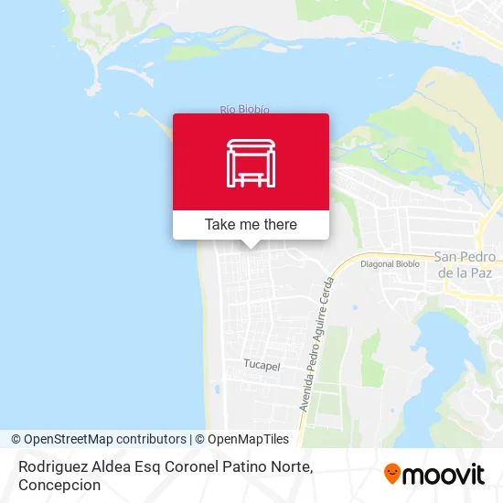 Rodriguez Aldea Esq Coronel Patino  Norte map