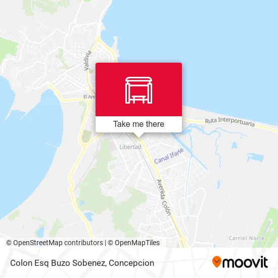 Mapa de Colon Esq Buzo Sobenez