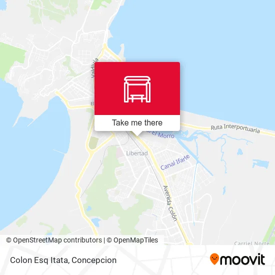 Mapa de Colon Esq Itata