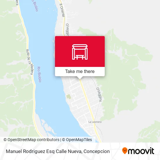 Mapa de Manuel Rodriguez Esq Calle Nueva