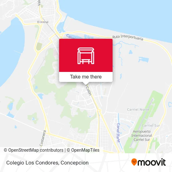 Mapa de Colegio Los Condores
