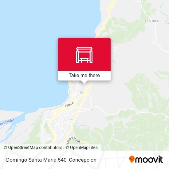 Mapa de Domingo Santa Maria 540