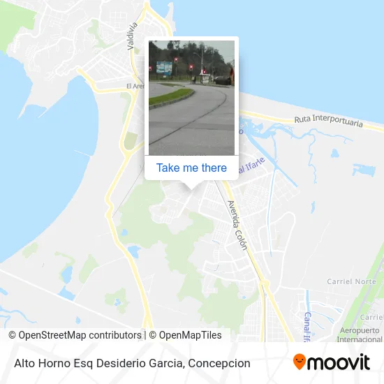 Alto Horno Esq Desiderio Garcia map