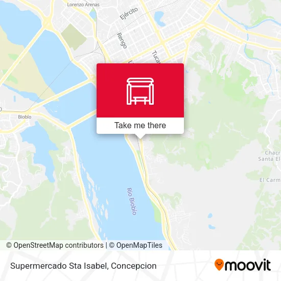 Supermercado Sta Isabel map