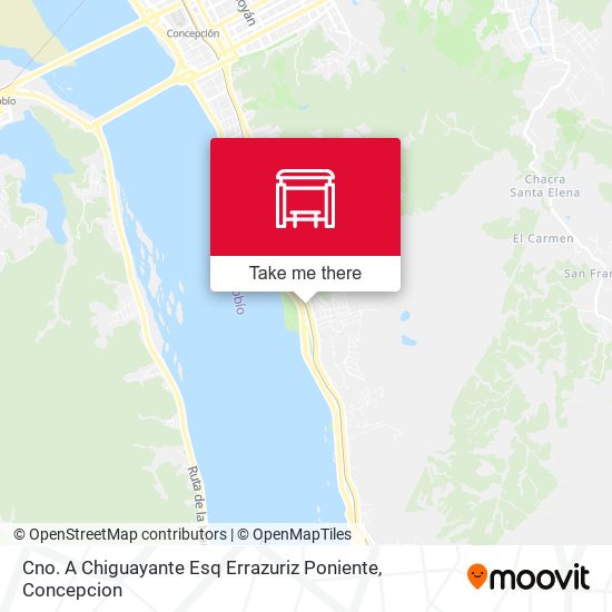 Cno. A Chiguayante Esq Errazuriz  Poniente map
