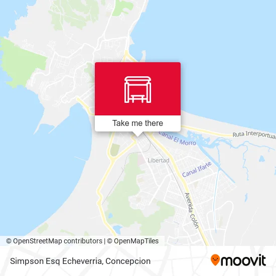 Mapa de Simpson Esq Echeverria