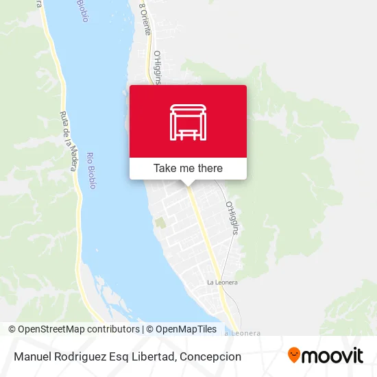 Mapa de Manuel Rodriguez Esq Libertad