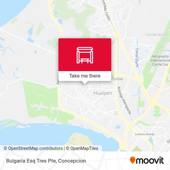 Bulgaria Esq Tres Pte map