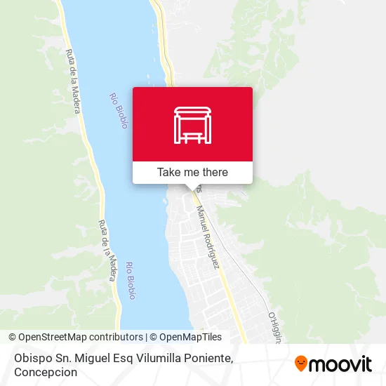 Mapa de Obispo Sn. Miguel Esq Vilumilla  Poniente