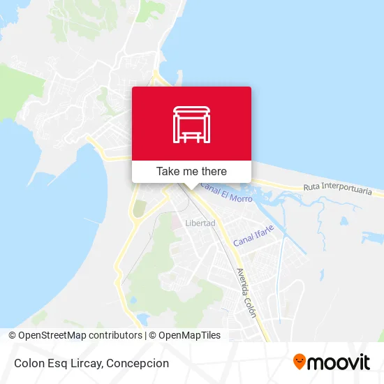 Mapa de Colon Esq Lircay