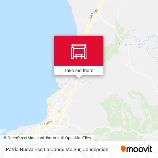 Mapa de Patria Nueva Esq La Conquista  Sur